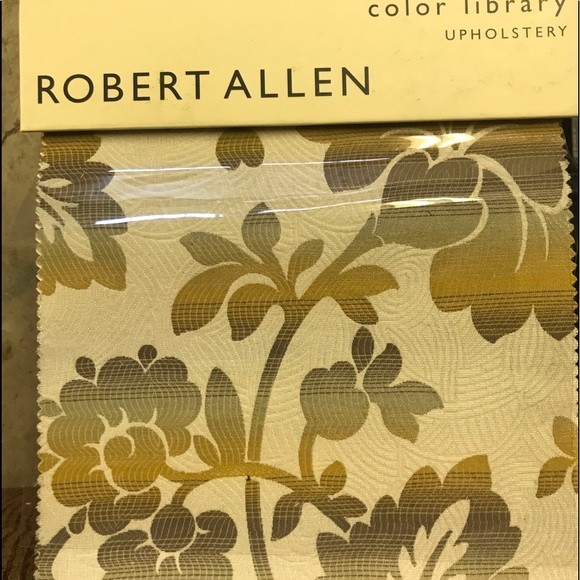 Robert Allen Upholstery Fabric Sample Book Color library “JADE” 51 pieces… - Picture 1 of 11